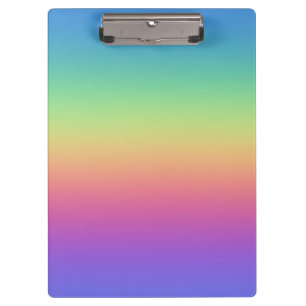 Porte-bloc Dégradé profond arc-en-ciel