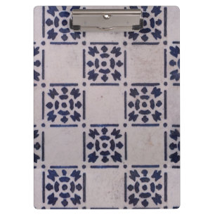 Porte-bloc Delft Tile Blue Antique Art Motif