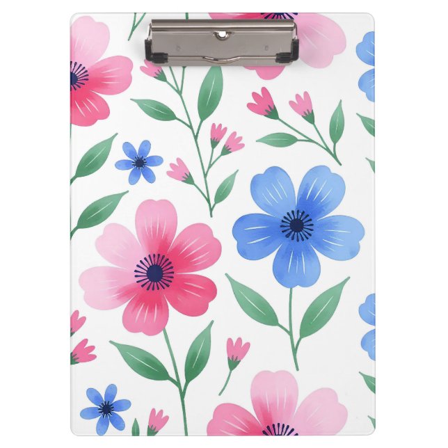 Porte-bloc Délice de Fleur de Rose (Devant)
