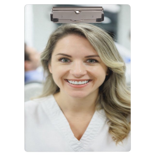 Porte-bloc Dentist Photo Customize Personalize (Devant)