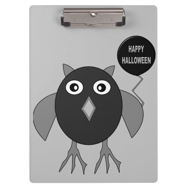Porte-bloc Déplaisant Halloween Party Owl Porte - bloc (Devant)