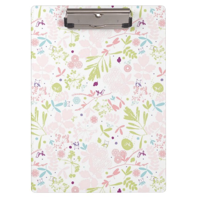 Porte-bloc déploiement de motif floral (Devant)