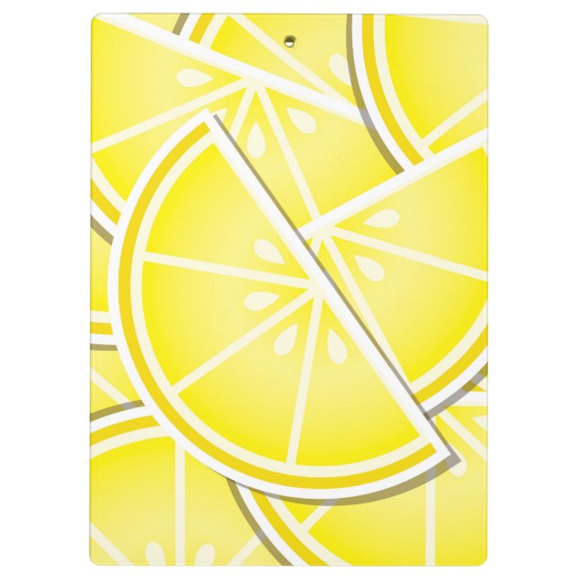 Porte-bloc Des coins de citron funky ! (Dos)