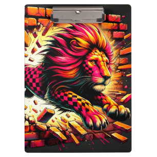 Porte-bloc Design Lion