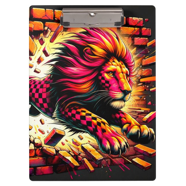 Porte-bloc Design Lion (Devant)
