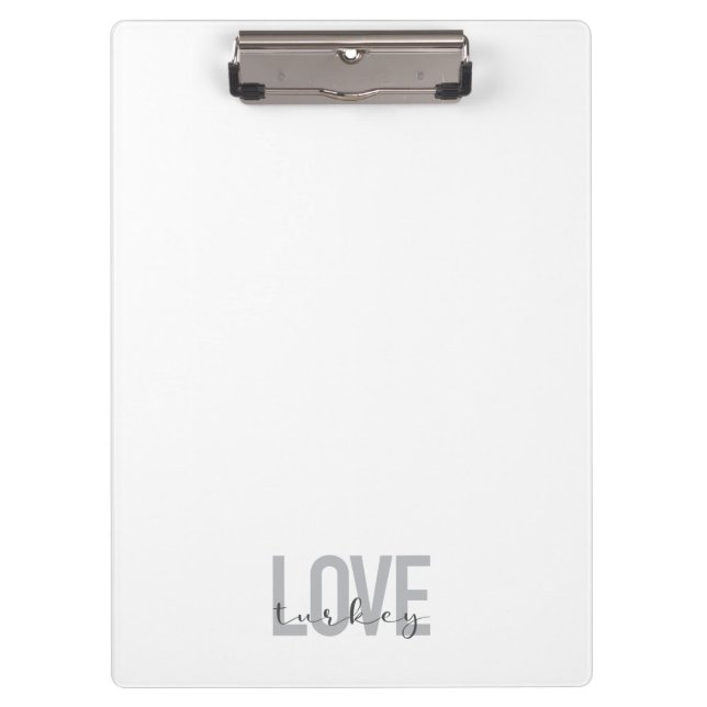Porte-bloc Design moderne, simple, urbain et cool J'aime la T (Devant)