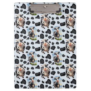 Porte-bloc Design Motif animal de vache