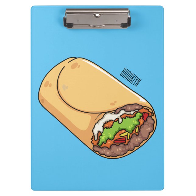 Porte-bloc dessin animé de Burrito (Devant)