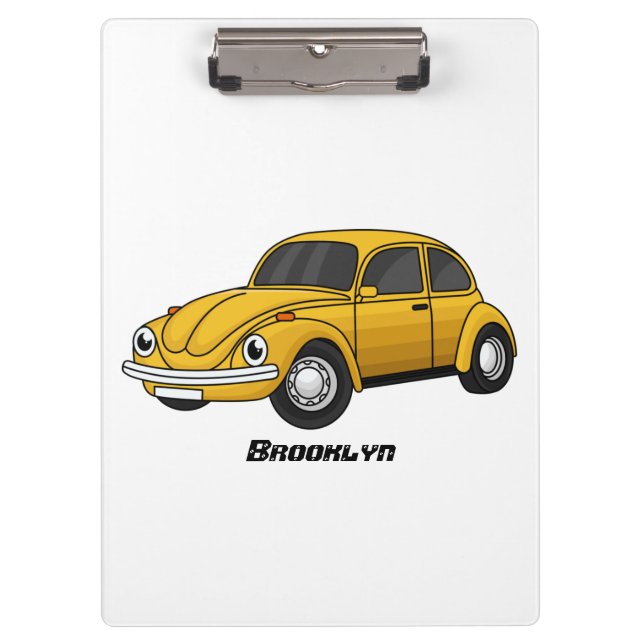 Porte-bloc Dessin animé de voiture classique (Devant)