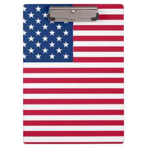 Porte-bloc Dessin de fierté du drapeau américain USA