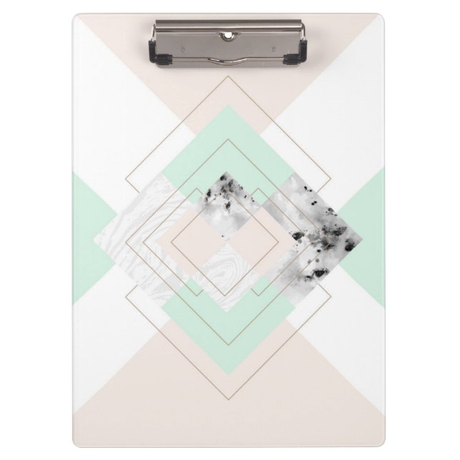 Porte-bloc Dessin géométrique de style moderne (Devant)