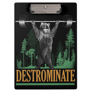 Porte-bloc Destrominate - Ours - Entraînement amusant Inspira