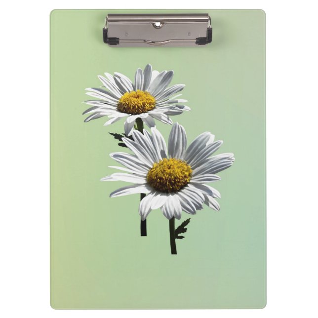 Porte-bloc Deux marguerites sous le soleil (Devant)