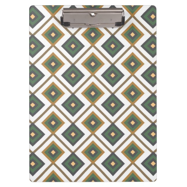 Porte-bloc Diamante en vert (Devant)