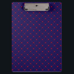 Porte-bloc Diamond Shaped Red Heart & Line Art<br><div class="desc">This design feestbright red hearts almost connected by diagonal red making a diamond shape, or a square rotated 45 degrees. A simple pattern and theme that doesn't scream romance from the highest mountain, perfectly acceptable as a gift to friends and family as well as in the workplace. Feel free to...</div>
