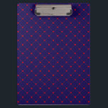 Porte-bloc Diamond Shaped Red Heart & Line Art<br><div class="desc">This design feestbright red hearts almost connected by diagonal red making a diamond shape, or a square rotated 45 degrees. A simple pattern and theme that doesn't scream romance from the highest mountain, perfectly acceptable as a gift to friends and family as well as in the workplace. Feel free to...</div>