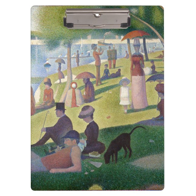 Porte-bloc Dimanche sur La Grande Jatte Seurat Peinture (Devant)