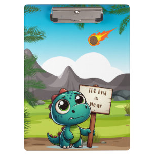 Porte-bloc dinosaure mignon et drôle