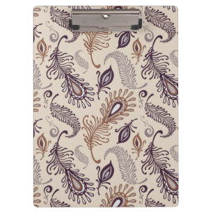 Porte-bloc Divers motif de plume