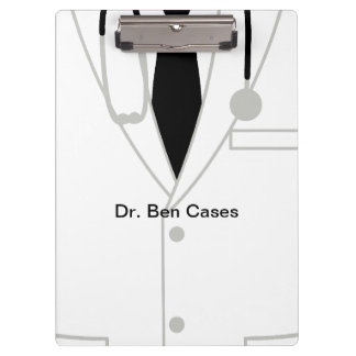 Porte-bloc Docteur Médicale Acrylic Clipboard de thème