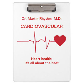 Porte-bloc Docteur Médicale Custom Clipboard de thème