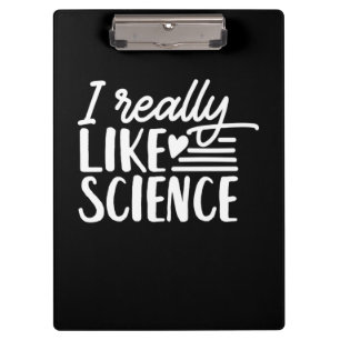 Porte-bloc Don de scientifique   J'Aime Vraiment La Science
