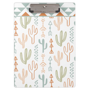 Porte-bloc Dossier Occidental Cactus Aztec