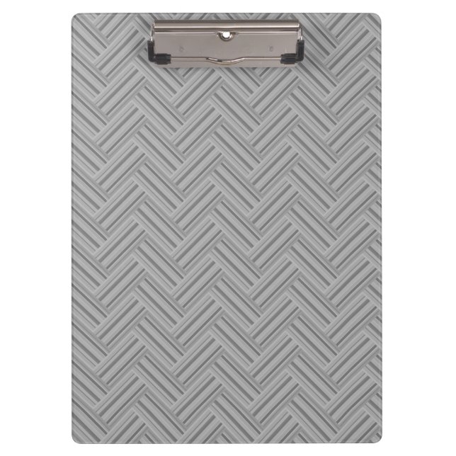 Porte-bloc Double blanc de Grey stripes (Devant)