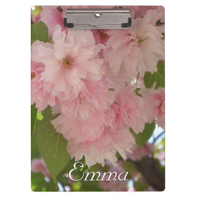 Porte-bloc Double floraison cerisier II printemps fleuri (Devant)
