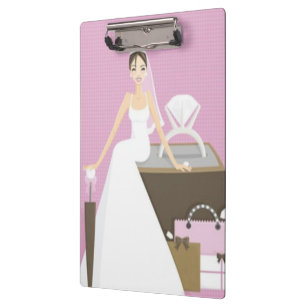 Porte-bloc Douche nuptiale assise