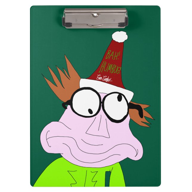 Porte-bloc Dr. LeBrick Bah Humbug xmas (Devant)