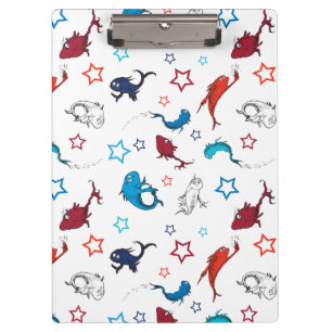 Porte-bloc Dr. Seuss Un Poisson Deux Poissons Motif Étoile