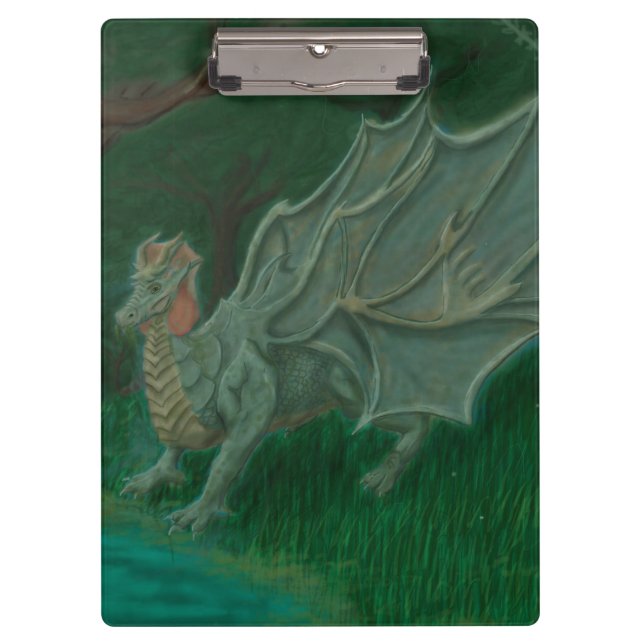 Porte-bloc Dragon de marais (Devant)