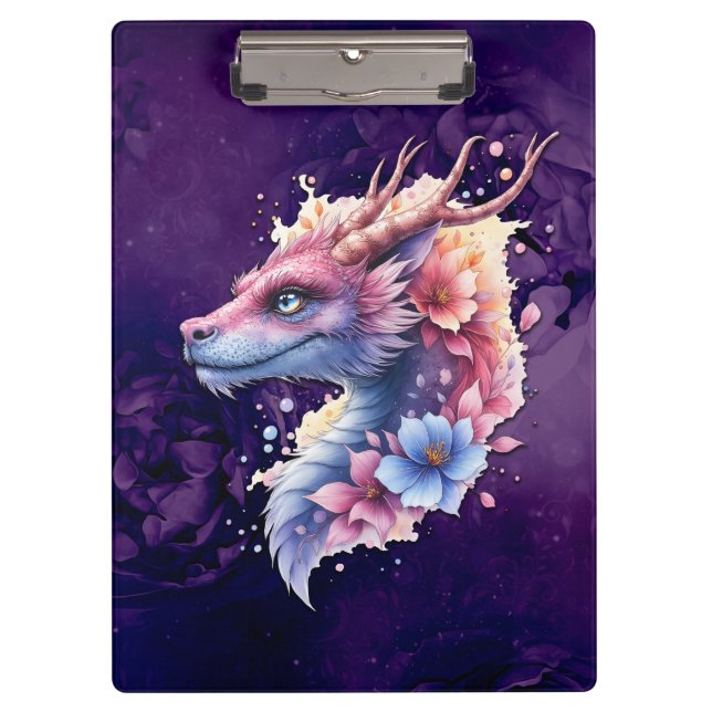 Porte-bloc Dragon Gardien Délicat.  (Devant)