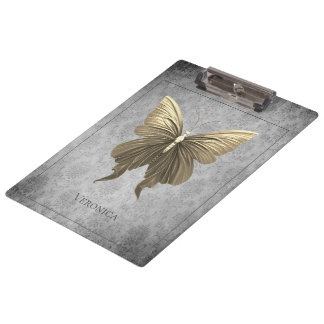 Porte-bloc Dragonfly à bijoux en or