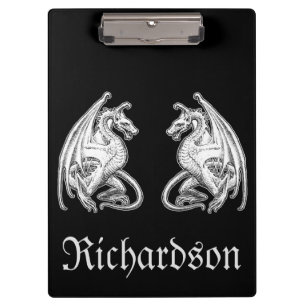 Porte-bloc Dragons à ailes personnalisés