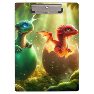 Porte-bloc Dragons à couver