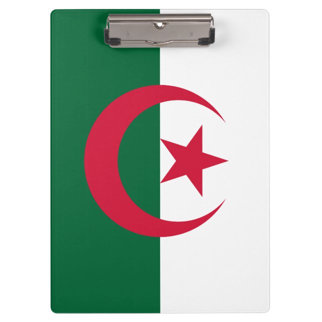 Porte-bloc Drapeau algérien patriotique (Devant)