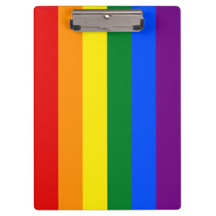 Porte-bloc Drapeau arc-en-ciel (LGBT)