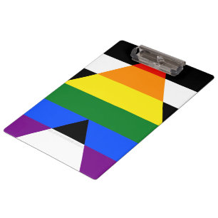 Porte-bloc Drapeau d'allié straight de SlipperyJoe lisse arc-