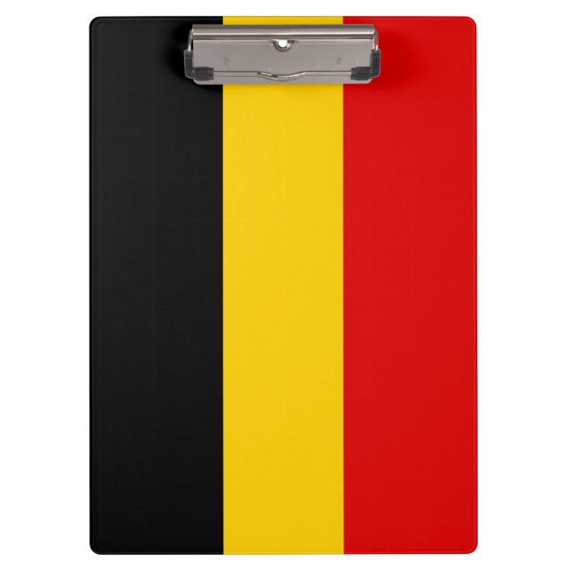 Porte-bloc Drapeau de Belgique (Devant)