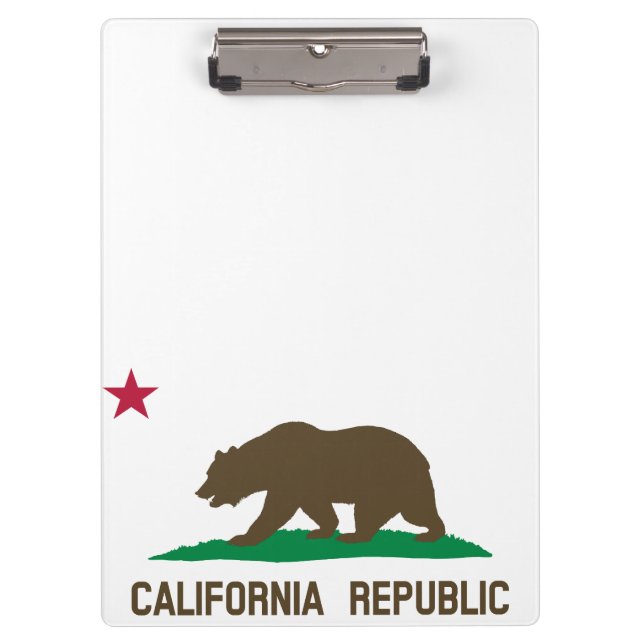 Porte-bloc Drapeau de Californie (Devant)