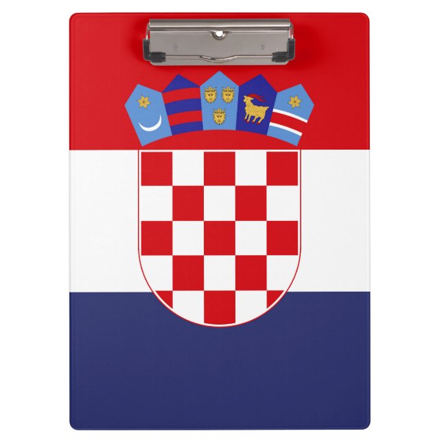 Porte-bloc Drapeau de Croatie (Devant)