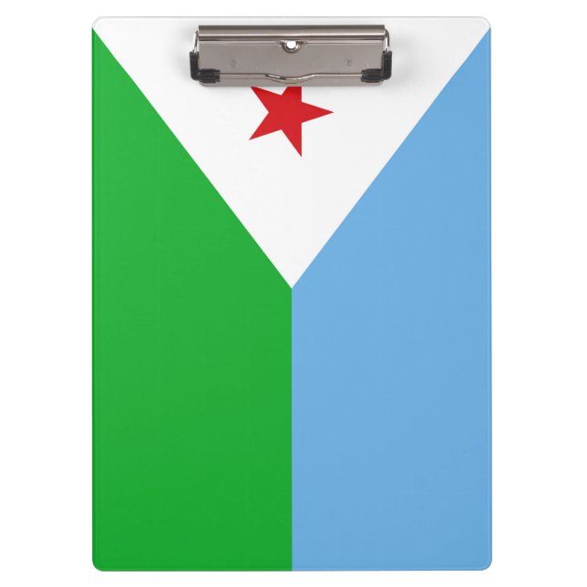 Porte-bloc Drapeau de Djibouti (Devant)