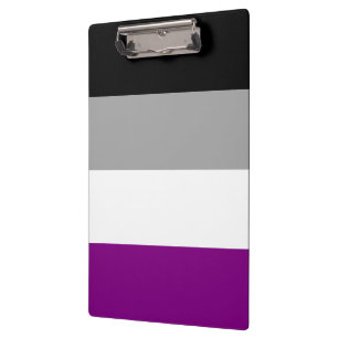 Porte-bloc Drapeau de fierté asexué LGBTQ
