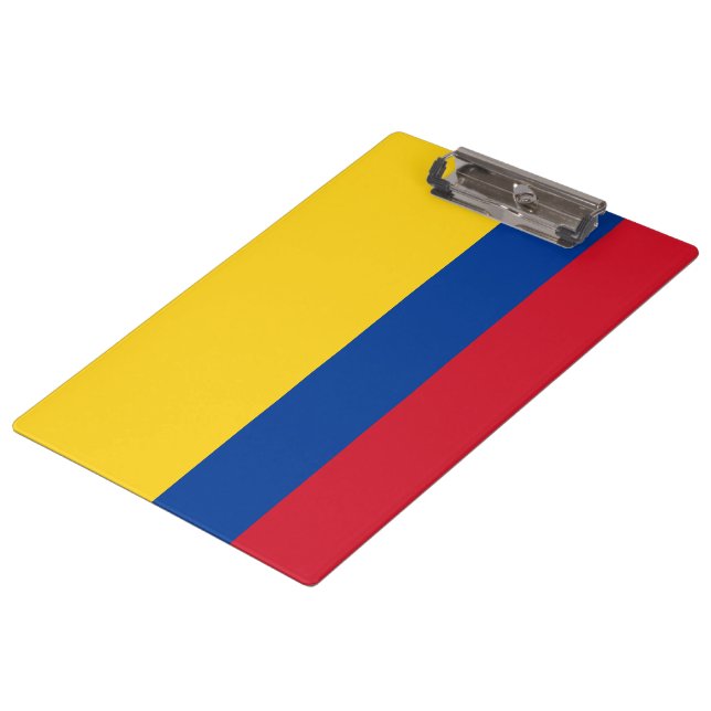 Porte-bloc Drapeau de la Colombie (Incliné)