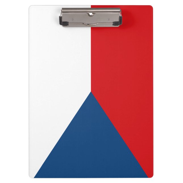 Porte-bloc Drapeau de la République tchèque (Devant)
