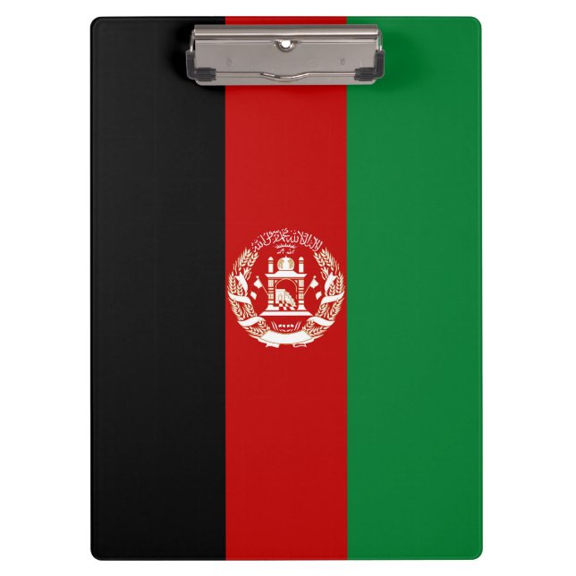 Porte-bloc Drapeau de l'Afghanistan (Devant)