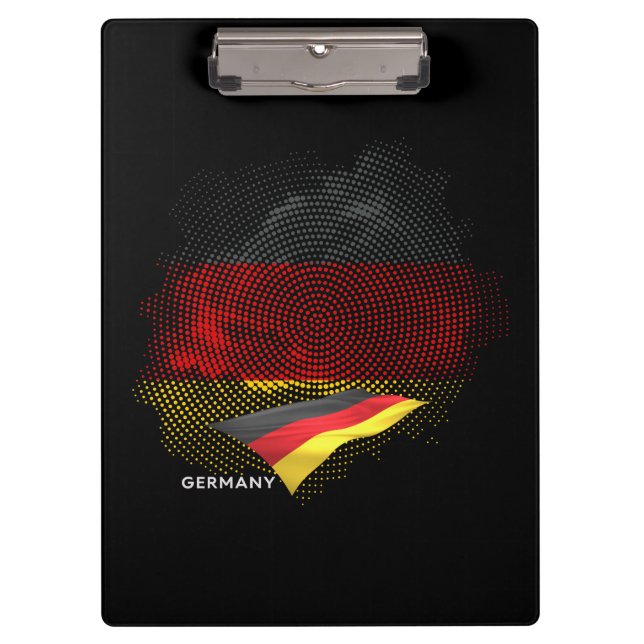 Porte-bloc Drapeau de l'Allemagne (Devant)