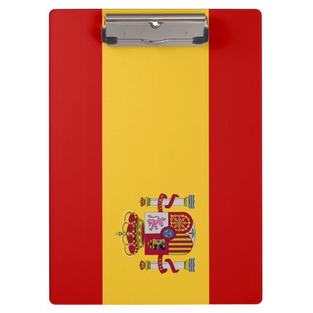 Porte-bloc Drapeau de l'Espagne (Devant)